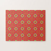 Kerstvakantie Charme Patroon 01 - Legpuzzel (Horizontaal)