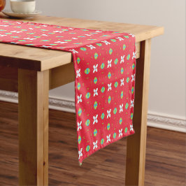 Kerstvakantie Charme Patroon 02 - Korte Tafelloper