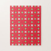Kerstvakantie Charme Patroon 02 - Legpuzzel (Verticaal)