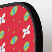 Kerstvakantie Charme Patroon 02 - Pickleball Paddle (Links Detail)