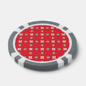 Kerstvakantie Charme Patroon 02 - Poker Chips (Enkel)