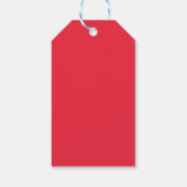 Kerstvakantie Charme Patroon 03 - Cadeaulabel (Achterkant)
