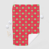 Kerstvakantie Charme Patroon 03 - Golfhanddoek (Insitu)