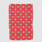 Kerstvakantie Charme Patroon 03 - Golfhanddoek (Voorkant)
