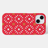 Kerstvakantie Charme Patroon 04 - Case-Mate iPhone Case (Achterkant (horizontaal))