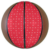 Kerstvakantie Charme Patroon 09 - Basketbal (Verticaal)