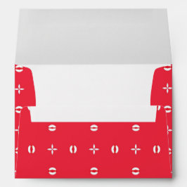 Kerstvakantie Charme Patroon 09 - Envelop