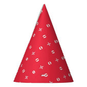 Kerstvakantie Charme Patroon 09 - Feesthoedjes (Links)