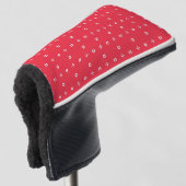 Kerstvakantie Charme Patroon 09 - Golfheadcover (3/4 voorkant)