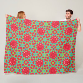 Kerstvakantie Charme Patroon Fleece Deken