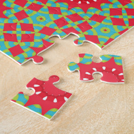 Kerstvakantie Charme Patroon  Legpuzzel