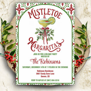 Kerstvakantie Cocktailparty Uitnodiging
