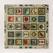 Kerstvakantie Collage Legpuzzel (Horizontaal)