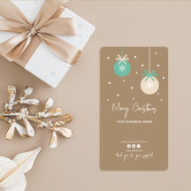 Kerstvakantie dank u doos zegel Sticker