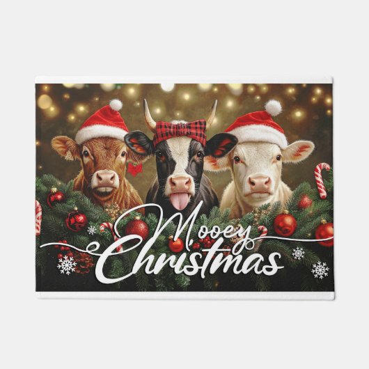Kerstvakantie deurmat – Feestelijke Welkom (Voorkant)