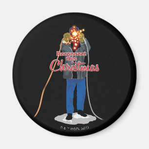 kerstvakantie Deze kerst opnieuw aansluiten Magneet