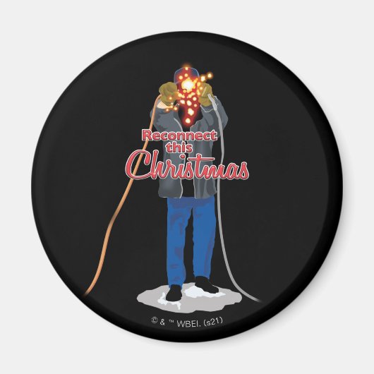 kerstvakantie | Deze kerst opnieuw aansluiten Magneet (Voorkant)