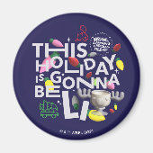 kerstvakantie | Deze vakantie zal worden uitgestel Magneet (Voorkant)