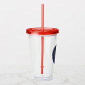 kerstvakantie | Deze vakantie zal worden verlaten Acryl Drinkbeker (Rechts)