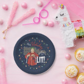 kerstvakantie | Deze vakantie zal worden verlaten Papieren Bordje (Feest)