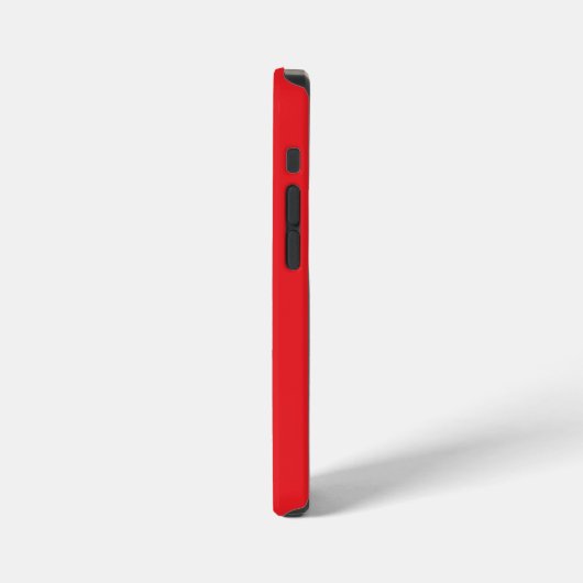 Kerstvakantie Dill Pickles Rode iPhone Case iPhone Hoesje (Linkerkant)