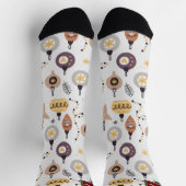 kerstvakantie eenvoudige elegante cadeaus MONOGRAM Sokken (Top)