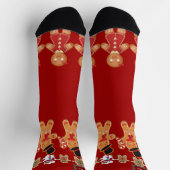 kerstvakantie eenvoudige elegante cadeaus MONOGRAM Sokken (Top)