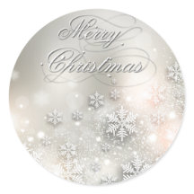 Kerstvakantie Elegante sneeuwvlokken