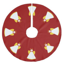 Kerstvakantie engelen rood goud wit Xmas