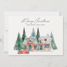 Kerstvakantie Erkenning voor uw Huisdierverzorger Feestdagenkaart