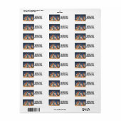 kerstvakantie etiket (Full Sheet)