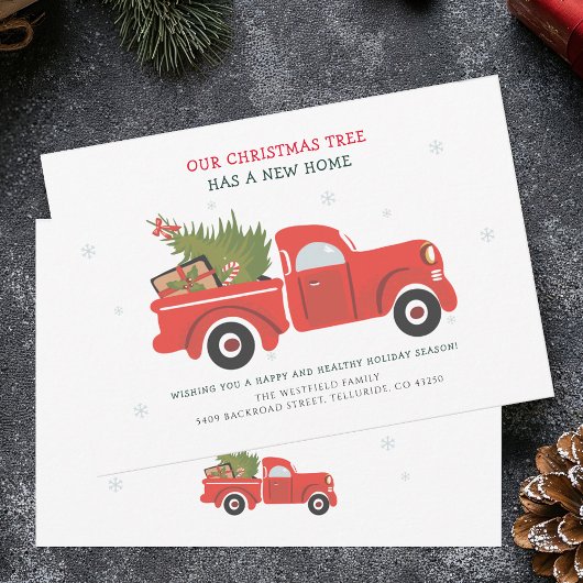 Kerstvakantie Familie Bewegende aankondiging