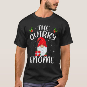 Kerstvakantie Familie Matching De Quirky Gnome Chr T-shirt