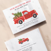 Kerstvakantie familie verhuizen aankondiging