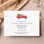 Kerstvakantie familie verhuizen aankondiging