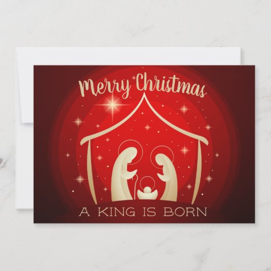 kerstvakantie feestdagenkaart (Voorkant)