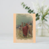 kerstvakantie feestdagenkaart (Staand voorkant)