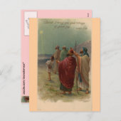 kerstvakantie feestdagenkaart (Voorkant / Achterkant)