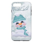 Kerstvakantie feestelijke iPhone 8/7 hoesje (Achterkant)