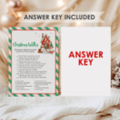 Kerstvakantie Feestje Kerst Puzzels Game Feestdagenkaart