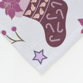 Kerstvakantie Fleece Deken (Hoek)