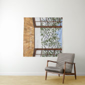 Kerstvakantie Foto Achtergrond Winterlandschap Wandkleed (In Situ (horizontaal))