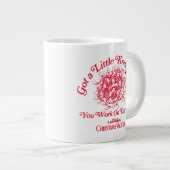 kerstvakantie | Geef hier een kleine knoop Grote Koffiekop (Voorkant rechts)