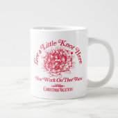 kerstvakantie | Geef hier een kleine knoop Grote Koffiekop (Rechts)