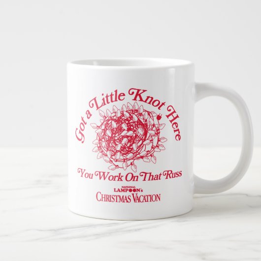 kerstvakantie | Geef hier een kleine knoop Grote Koffiekop (Rechts)