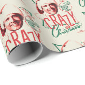 Kerstvakantie gek op kerst cadeaupapier (Rol Hoek)