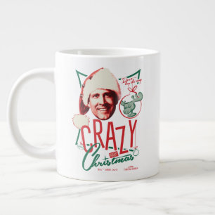 Kerstvakantie gek op kerst grote koffiekop