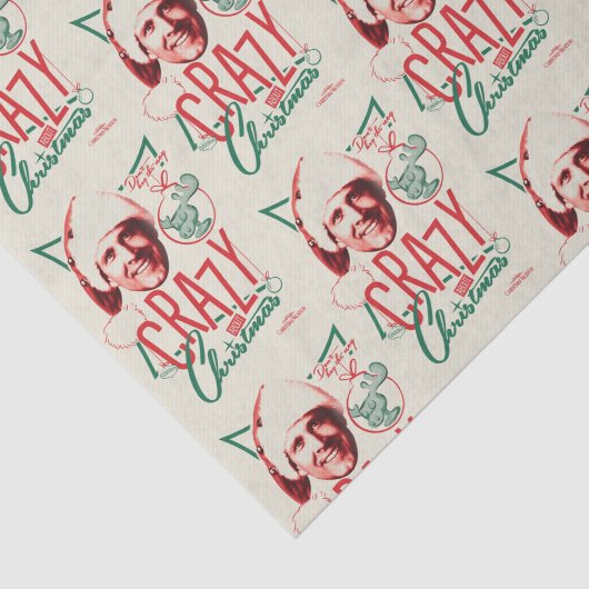 Kerstvakantie gek op kerst tissuepapier (Detail)