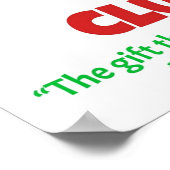 kerstvakantie gelei van de maandelijkse club poster (Hoek)