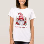 Kerstvakantie Gnome Grappig Sarcastisch T-shirt (Voorkant)